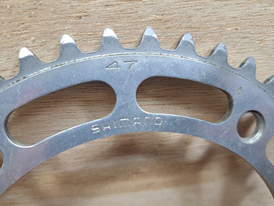 Shimano 47 Tooth Track Chainring / Rare 155 BCD / Vintage - Image 2 of 4