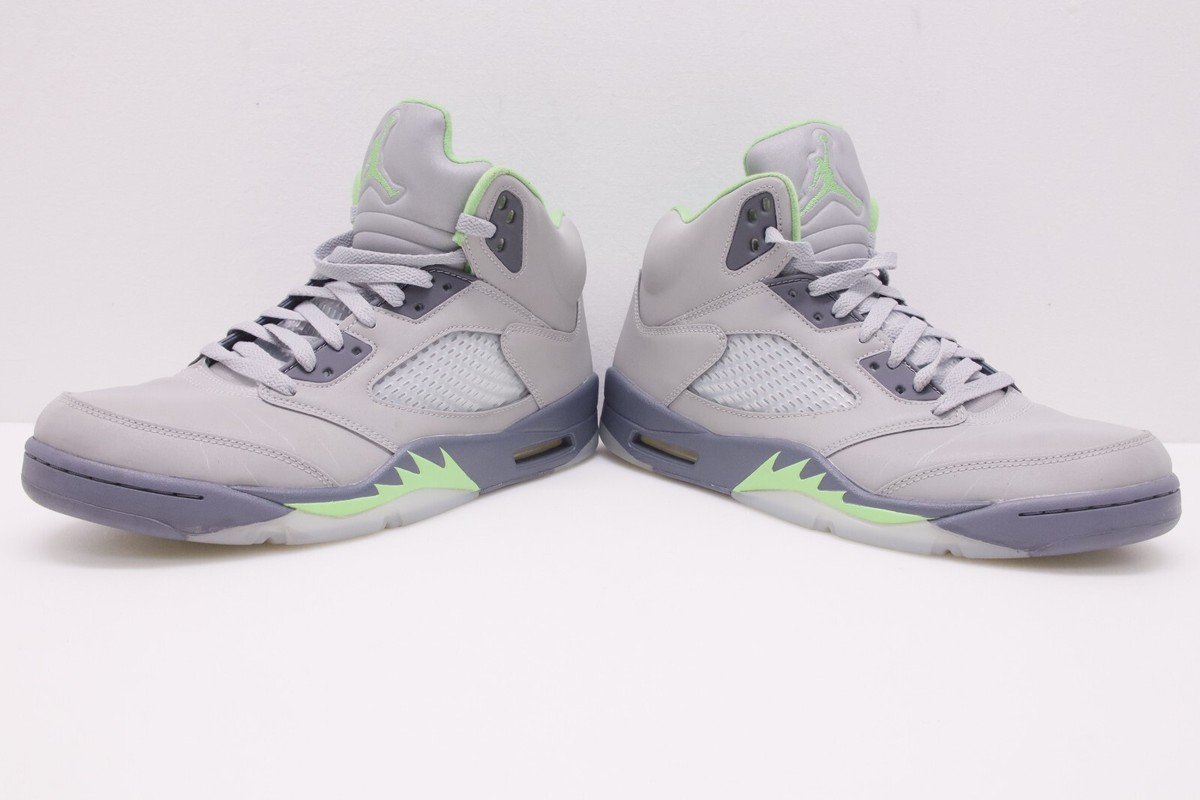 Air Jordan 5 Retro GREEN BEAN 美品 29cm Size 11.5 - Air Jordan 5 Retro 2006 Green Bean 884802610342