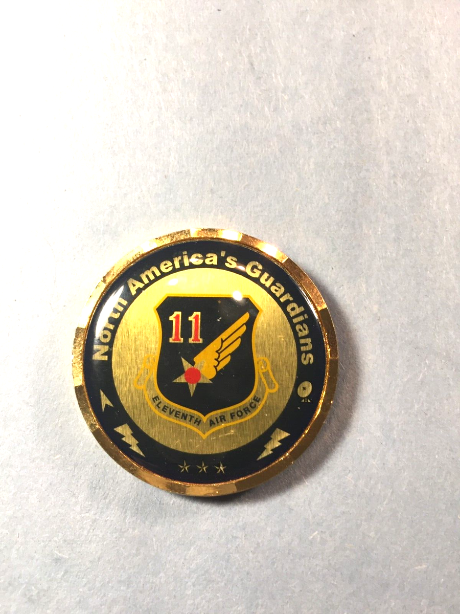U S Air Force Challenge coin-Eleventh Air Force, North America's