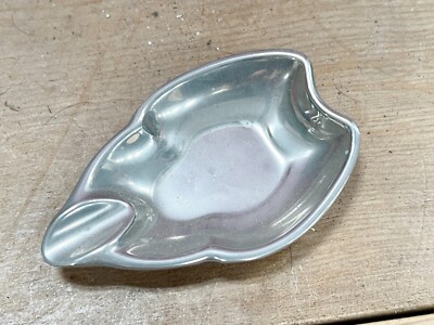 VINTAGE KLEINER SILBER TELLER ASCHENBECHER SEBA RÄUCHERTABAK