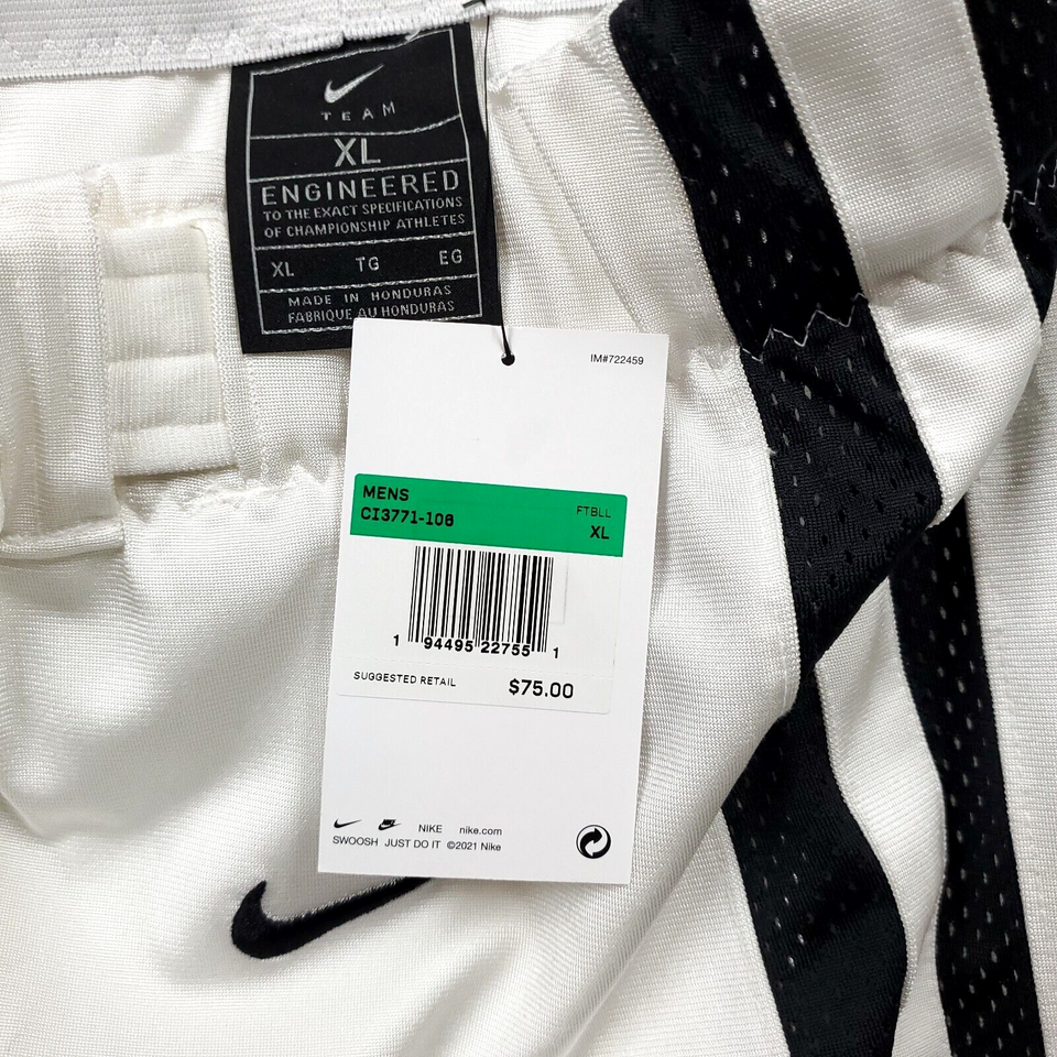 Nike Vapor Pro Football Pants Engineered White Black CI3771 106 75 MENS SIZE XL eBay