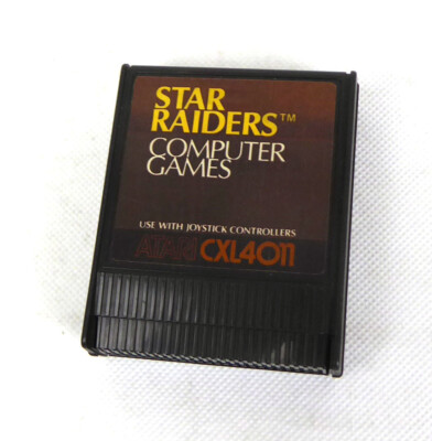 Atari 800 XL XE Modul -- STAR RAIDERS -- Game Cart 