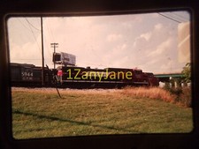 LOCOMOTORA MOTOR TREN 24617 35MM SLIDE FERROMEX #4540 HOMEWOOD IL