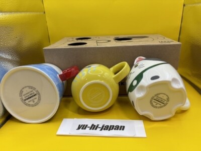 Starbucks Japan Limited Edition Mug Set of 3 (Fuji, Dharma