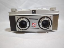 Bell  Howell TDC Stereo Colorist 35mm Film Camera w/ Trinar Lenses W Strap