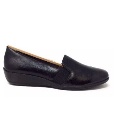 LifeStride Womens Isabelle Loafer Flat Slip On Shoe Black Athena