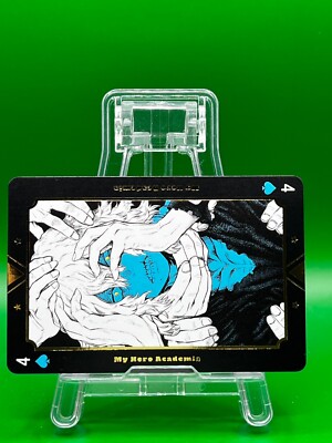 Tomura Shigaraki My Hero Academia Spade 4 Collectable Playing Card