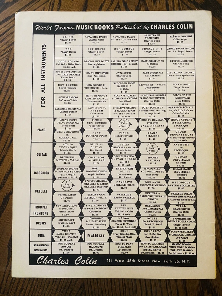 The Artistry Of Shorty Rogers Trumpet Sheet Music Nocturne & RCA Victor Records - Image 2 of 4