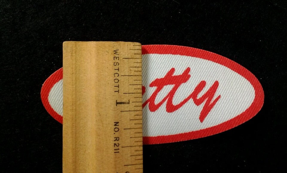Betty Vintage 1960s Cursive Name Patch Uniform Shirt Iron On RARE Bronx