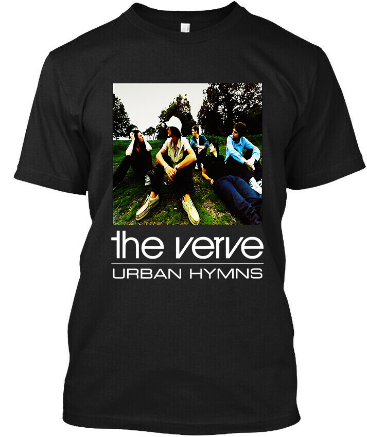 NEW POPULAR! The Verve Urban Hymns English Music Graphic Logo T 