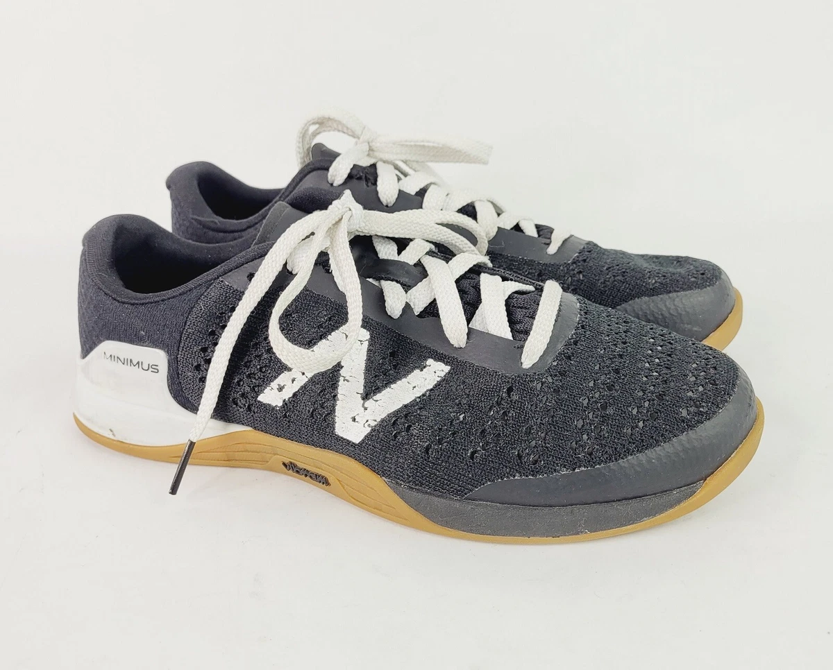 De trato fácil dejar Opiáceo New Balance Minimus Prevail V1 Mens Sz 7 Cross Trainer Shoes Black White  Gum | eBay