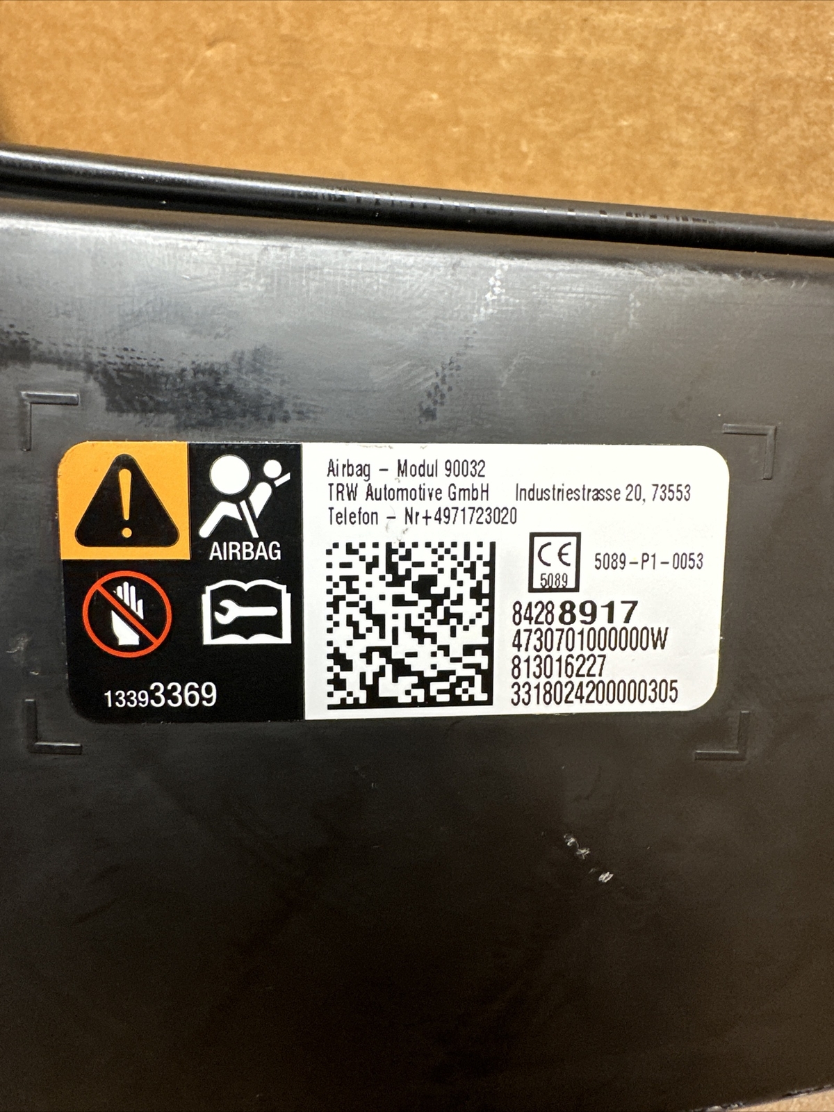 20182023 Equinox Terrain Front Right Passenger Side Seat Air Bag