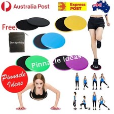 2pcs Fitness Sliding Discs Yoga Core Exercise Sliders Home Gym Gliding Workout