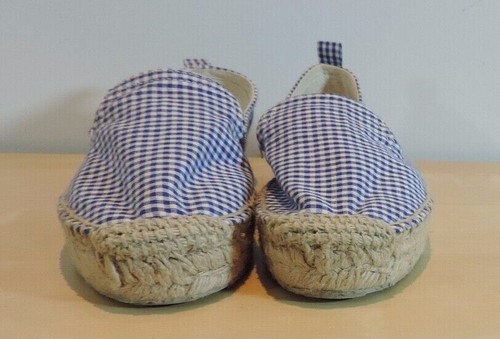 Scarpe donna Toss Designs Gingham espadrillas 37 ottime condizioni - Foto 11 di 11