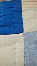 Pottery Barn Kids Happy Patchwork Quilted Sham Standard