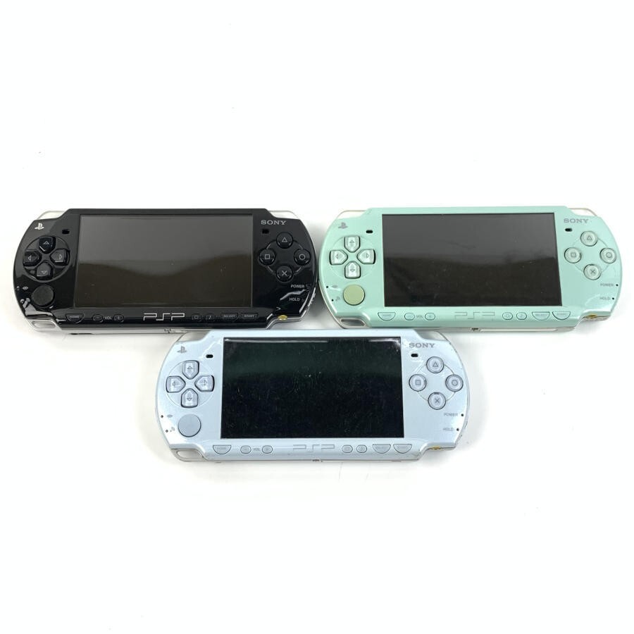 Sony PSP-2000 Console with 3 Units Tested Working No Battery Included Japan Model 8801 UG