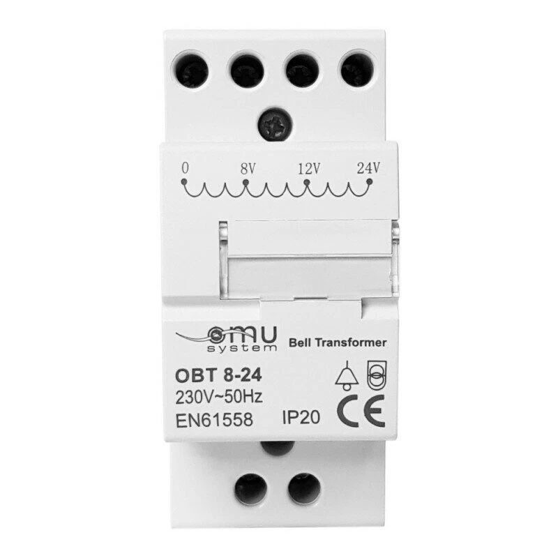 Trafo Klingeltrafo Klingeltransformator Transformator 230V 8V 12V 24V Hutschiene - Bild 4 von 4