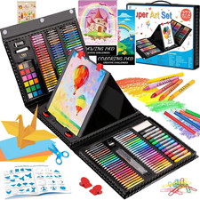 Art Supplies, 272 Pack Art Set Drawing Kit for Girls Boys Teens Artist, Deluxe G
