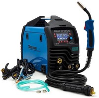 Sherman™ Mig/Mag SchweißGeräT Wig 200Amp Led Synergie+Manuell 3In1 Inverter Flux