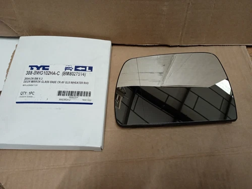 Fits BMW X3 2004- 2009 heated Car Wing Mirror Glass with BACK PLATE  Wide Angle