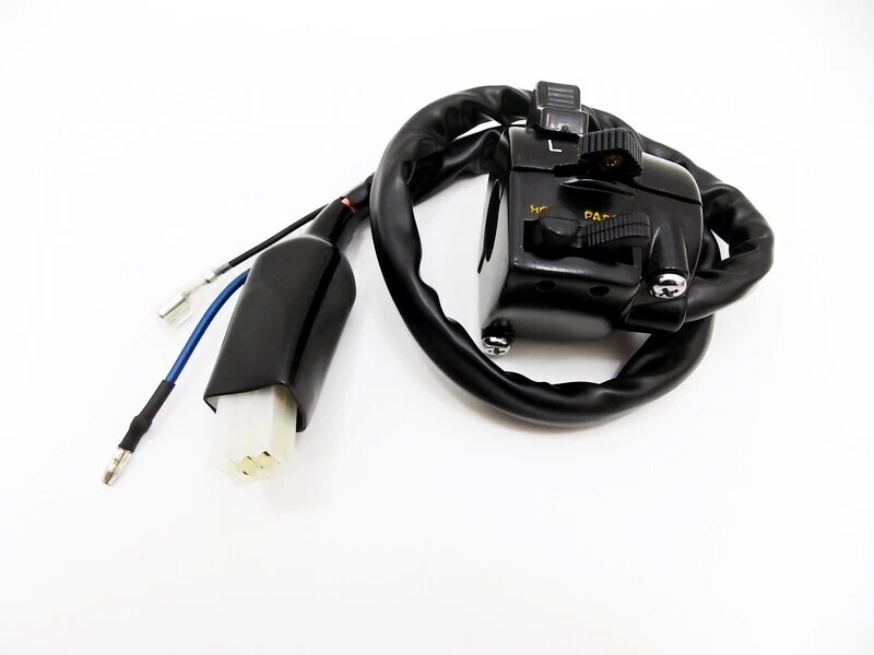 JUEGO DE MONTAJE BLOQUE INTERRUPTOR MANILLAR IZQUIERDO DERECHO KAWASAKI KZ900A 76-77 FORSETI Foto 2 de 4