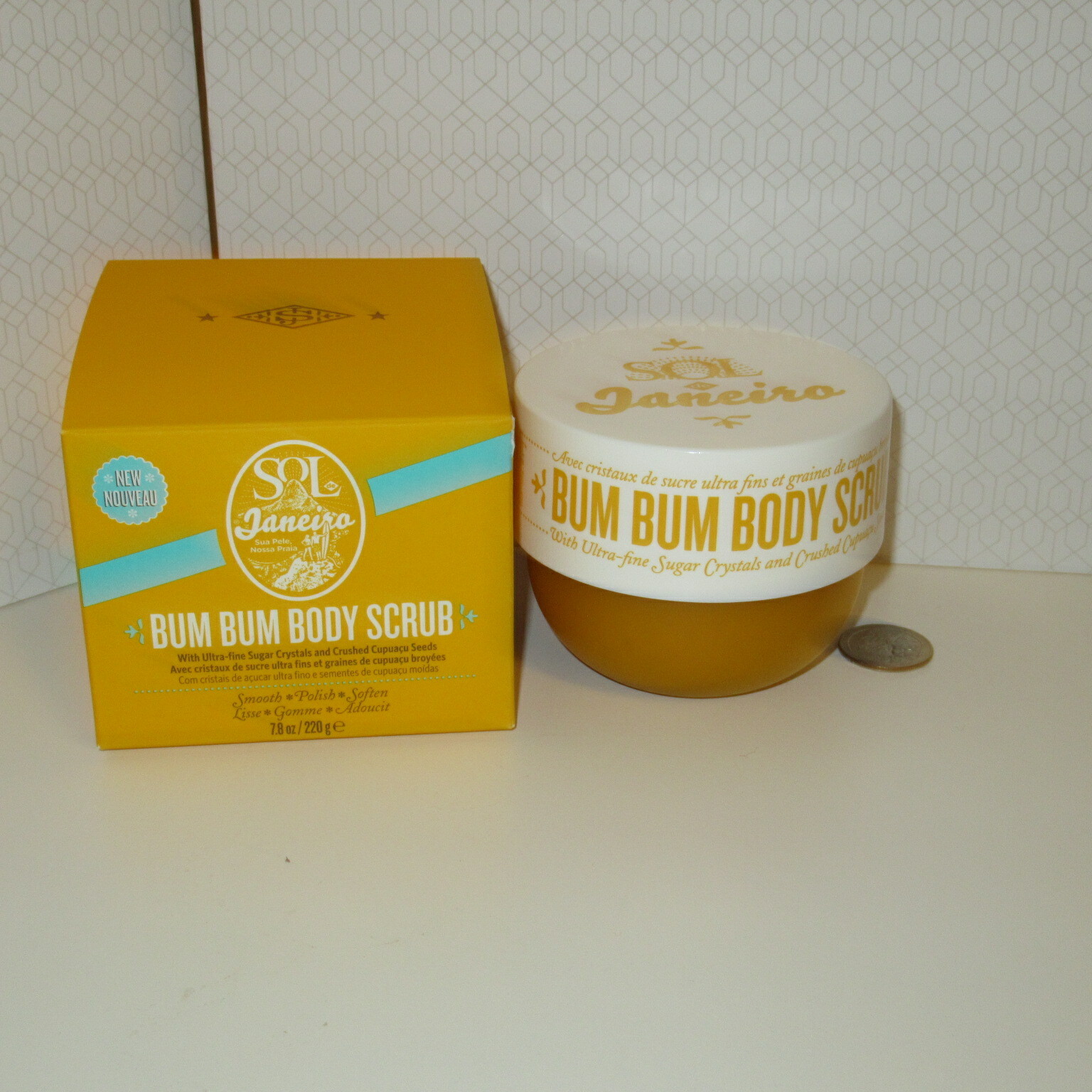 FULL SIZE SOL DE JANEIRO Bum Bum Body Scrub Exfoliate 220ml 7.8oz eBay