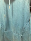 under armour womens medium hoodie sweatshirt Blue teal pockets GUC