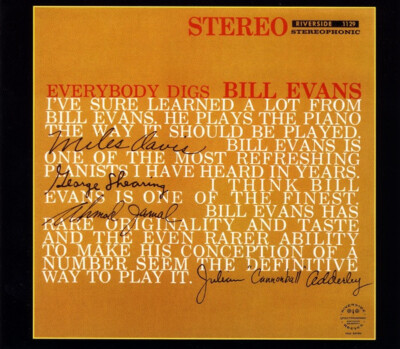Bill Evans Trio    Everybody Digs Bill Evans (Digipak, 1997)