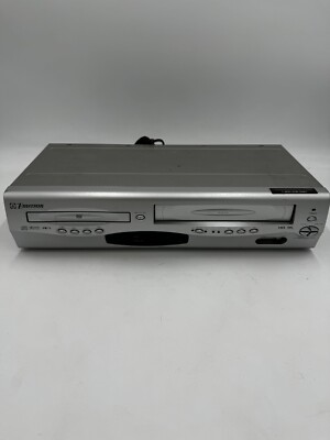 Emerson EWD2203 DVD VCR Combo Player 4 Head Hi-Fi VHS Recorder No Remote, Tested