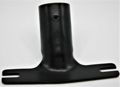 Ø 24 mm ERSATZ METALLHALTER BESENSTIEL METALL HALTER BROOM HOLDER SPARE SCHWARZ