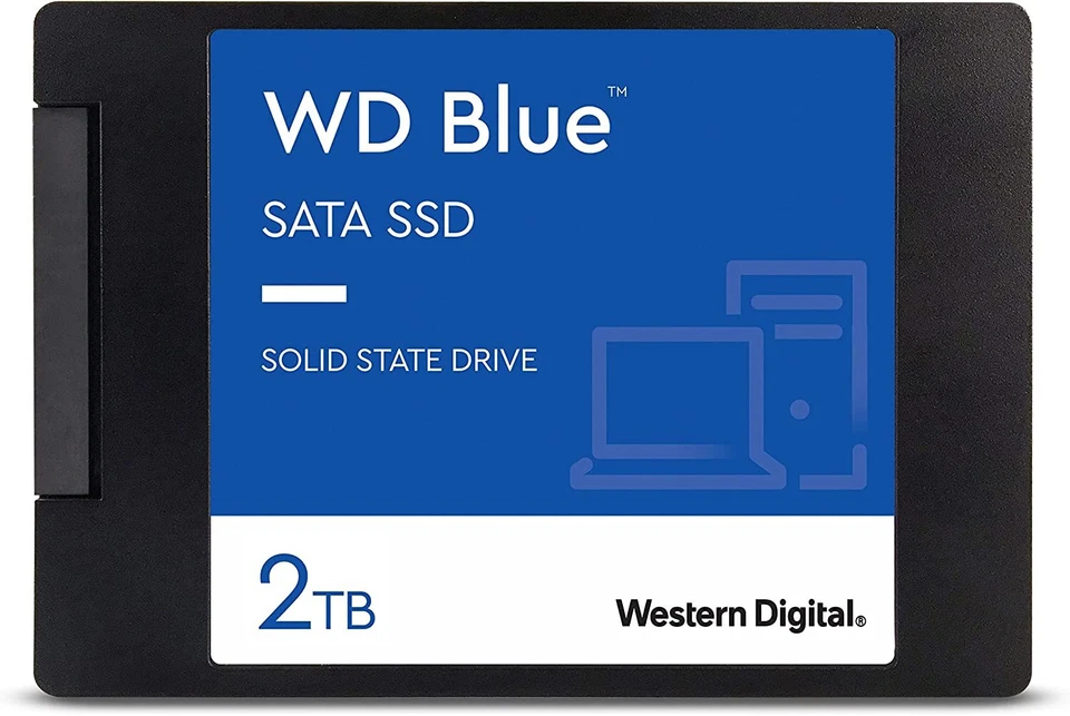 WD Blue 4TB 2TB 1TB 500GB SA510 2.5" SATA SSD Solid State Drive 560MB/s SATA III - Image 4 of 4