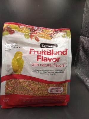 ZUPREEM Fruit Blend Pellet Bird Food 6/13/24 Ext 2lb