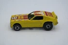 Vintage 1969 HOT WHEELS 'Show Hoss' Blackwall Dragster Mustang Yellow USED