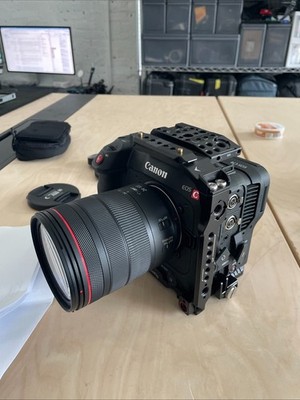 Canon EOS C70 4K Cinema Digital Camera w/ Cage 473 hours