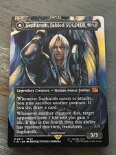 Sephiroth, Fabled SOLDIER [Borderless Foil] #317 Prices | Magic