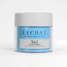 LECHAT Perfect Match Pro 3-IN-1 ACRYLIC DIPPING POWDER - Vivid Turquoise