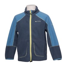 Vaude, Fleecejacke, Unisex (Kinder), Größe: 110/116, Blau/Grau, Polyester #QBY