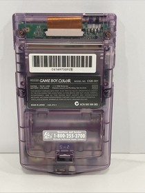 Game Boy Color NEW 1999 Nintendo Atomic Purple Authentic Collector Quality CIB
