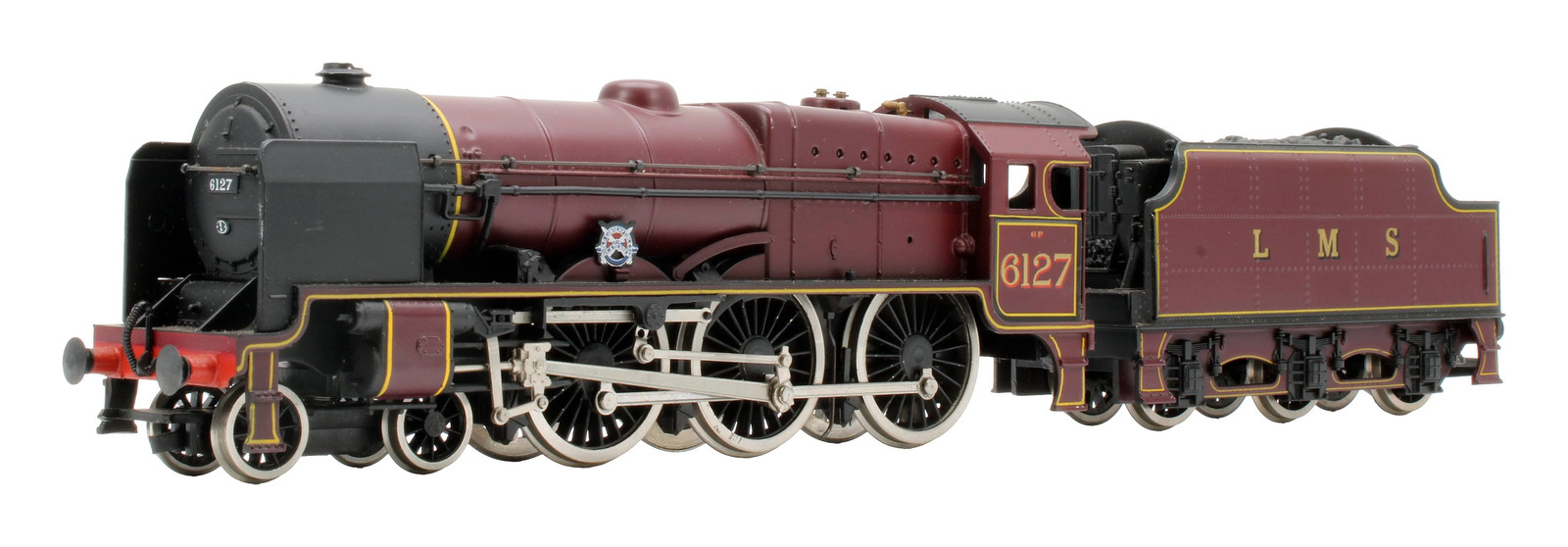 MAINLINE 'OO' 37092 LMS CLASS 6P ROYAL SCOT 6127 'OLD CONTEMPTIBLES' STEAM LOCO