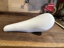NOS Old School BMX White Cinelli Unicinator Seat GT Mongoose SE Kuwahara Haro
