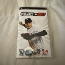 EUC Sony PSP Major League Baseball 2K7 W/Manual