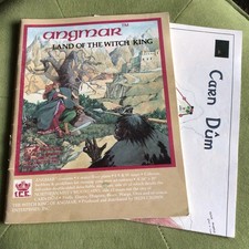 Angmar Land of The Witch King Middle-Earth MERP Module I.C.E. #2300 With Maps