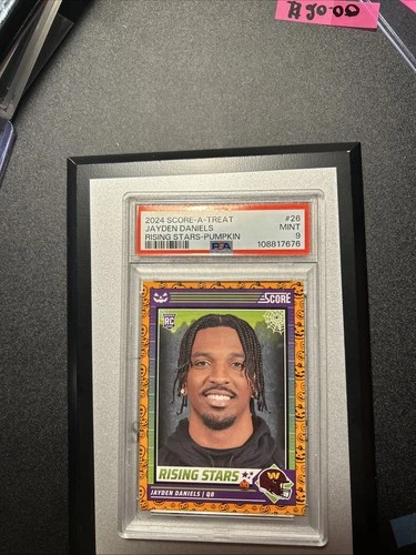 2024 Panini Score-A-Treat Rising Stars Jayden Daniels PSA 9