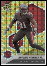 2021 Panini Mosaic #192 Antoine Winfield Jr. Prizm Reactive Yellow