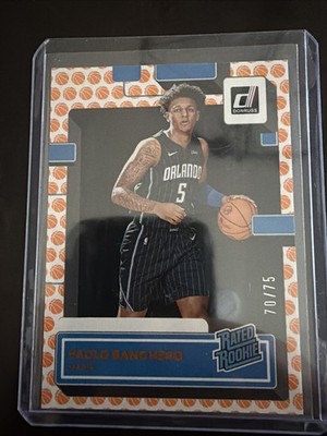 2022-23 Panini Donruss - Rated Rookie Paolo Banchero #201 Basketball /75 (RC)