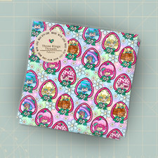 Strawberry Shortcake Characters DBP Print 1 Yard Fabric Seamless Design 59x36