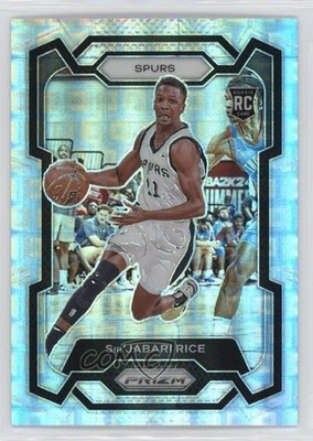 2023 Panini Prizm Premium Factory Set 61/150 Sir'Jabari Rice #299 Rookie RC 03ox