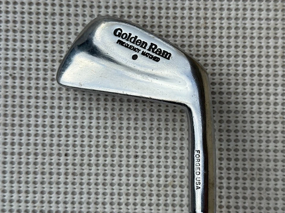 Vintage Golden Ram Frequency Matched Forged 1 Iron w/ Steel Shaft Stiff Flex - Image 4 of 4