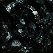 Hematite Magnetic Bracelet for Men Adjustable Energy Therapy Wrist Bracelet