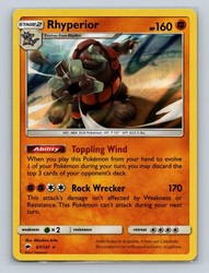 Rhyperior 67/147 Burning Shadows